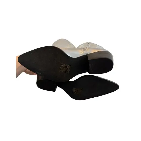 Oasis Society Samara Silver Western Boots Size 9